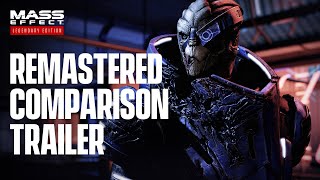 Mass Effect Legendary Edition – Official Remastered Comparison Trailer 4K [upl. by Annoyek]