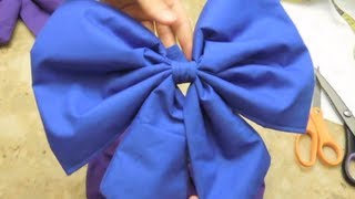 How to Sew Anime CosplayChristmas Style Bows [upl. by Alma]