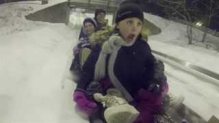 Take a Ride on the Pokagon State Park Toboggan  Indiana DNR [upl. by Nnylarac]