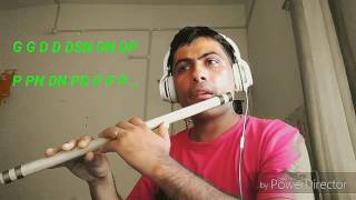 Kusume Rumal flute tutorial by Dinesh [upl. by Asilef]