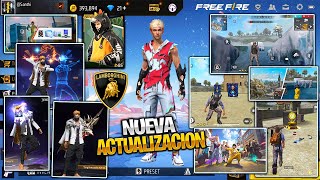 La NUEVA ACTUALIZACION de free fire y sus 16 NOVEDADES [upl. by Massimo266]