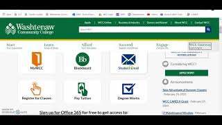 How to register for classes at Washtenaw Community College [upl. by Stelu]