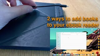 How to transfer ebooks to a Kobo Libra H2O ereader ebook reader [upl. by Areval966]