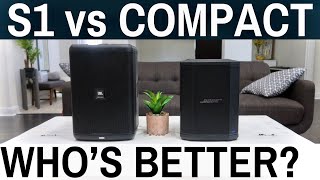 Bose S1 Pro Vs JBL Eon One COMPACT  Best PA Speaker Goes to [upl. by Truman478]