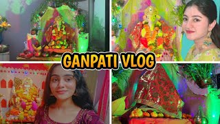 Ganpati Vlog 2021 II Chatori Sisters [upl. by Goer]