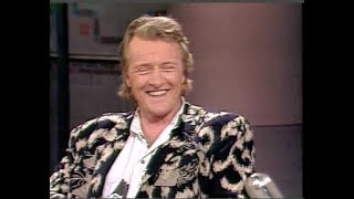 Rutger Hauer on Letterman February 14 1990 [upl. by Eitsyrc827]