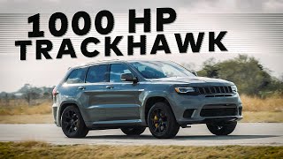 1000 HP Jeep Trackhawk by Hennessey  First Impression [upl. by Yattirb661]