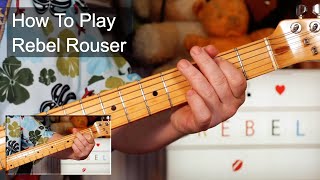 Rebel Rouser Duane Eddy Guitar Lesson [upl. by Angid]