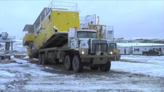 Eagle Drilling Service Rig 1  Rig Move Video [upl. by Therron]