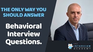 Behavioral  Competency Interview Questions And Answers How To Handle Them [upl. by Sivat]