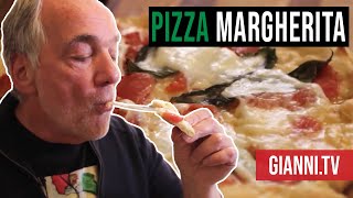 Pizza Margherita Italian Recipe  Giannis North Beach [upl. by Hartzell]