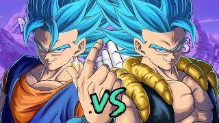 Gogeta vs Vegetto Duelos Legendarios de Rap de la Historia ¡Echo Battles  Zigred [upl. by Elocon246]