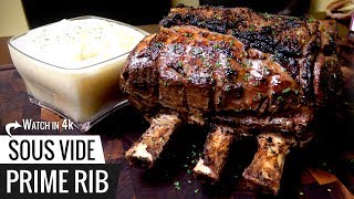 Worlds Easiest PRIME RIB Sous Vide Guarantees Results [upl. by Annamarie]