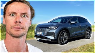 Bedste elbil til UNDER 400000 kr – Audi Q4 etron 2021 [upl. by Arat683]