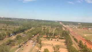 Landing at Asunción airport Paraguay [upl. by Gazzo107]