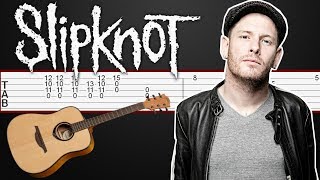 Vermilion Pt 2  Slipknot  Guitar Tabs Guitar Tutorial [upl. by Daveta]