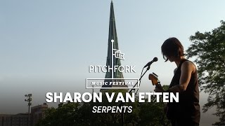 Sharon Van Etten performs quotSerpentsquot  Pitchfork Music Festival 2014 [upl. by Anotal]