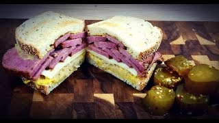 Homemade Pastrami Sandwich [upl. by Syverson507]