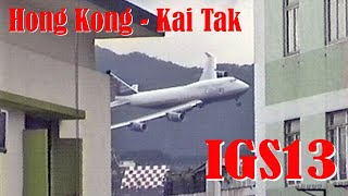 Hong Kong Kai Tak Airport  THE LEGEND HistoryampOps [upl. by Agnola]