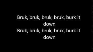 Bruk It DownMr Vegas Lyrics [upl. by Doralynne]