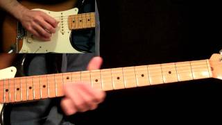 Pink Floyd  Comfortably Numb Guitar Lesson Pt2  Main Solo [upl. by Lleinnad837]