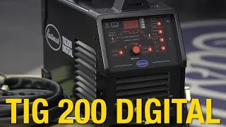 TIG 200 Digital Welder  Weld Steel amp Aluminum  New Added Features  Eastwood [upl. by Torrlow]