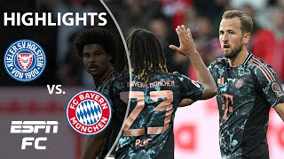 Holstein vs Bayern Munich  Bundesliga Highlights  ESPN FC [upl. by Airel703]