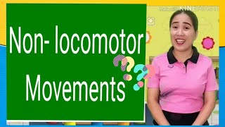 Nonlocomotor Movements for Kids [upl. by Hallutama677]