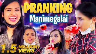 Pranking Manimegalai  HussainManimegalai  Sivaangi Krishnakumar [upl. by Sanjay]