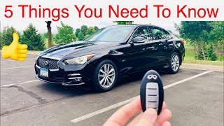 5 Things You Didnt Know about the Infiniti Q50 [upl. by Refinnaej]