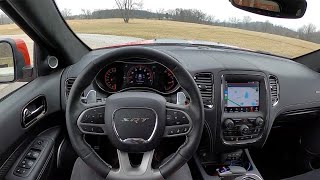 2020 Dodge Durango SRT  POV Driving Impressions [upl. by Parthenia244]