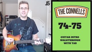 The Connells  74 75 guitar lesson [upl. by Aytak]