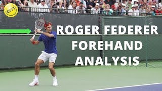 Roger Federer Forehand Analysis Part 1 [upl. by Metzgar683]