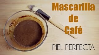 MASCARILLA DE CAFÉ  Adiós piel grasa  ManiMakePeú [upl. by Denman]