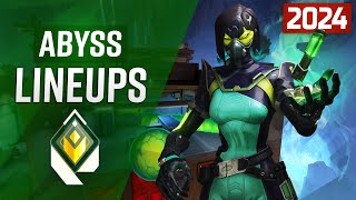 Viper Abyss Guide Lineups amp Setups NEW [upl. by Asiram]