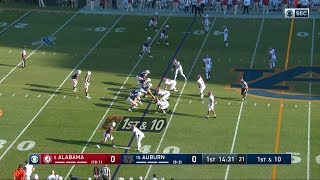 Auburn Football vs Alabama Highlights [upl. by Alihs99]