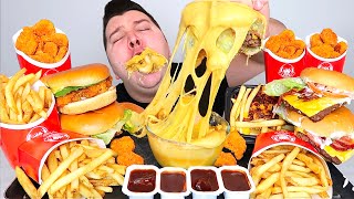 EXTRA CHEESY CHEESE SAUCE • Mukbang amp Recipe [upl. by Tomaso267]