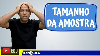 TAMANHO DA AMOSTRA  02 INTERVALO DE CONFIANÇA [upl. by Crowns]