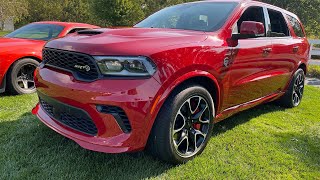 2021 Dodge Durango SRT Hellcat Exhaust Note and Startup [upl. by Marchall]