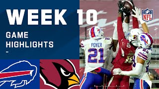 Bills vs Cardinals Week 10 Highlights  NFL 2020 [upl. by Rothmuller392]