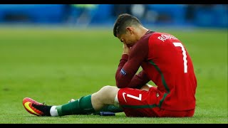 Cristiano Ronaldo Injury vs France  Full Match Highlights 1 0 [upl. by Niltac960]