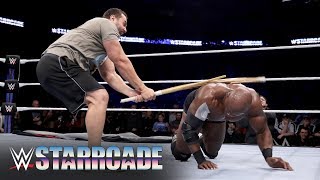 Rusev attacks Bobby Lashley WWE Starrcade 2019 WWE Network Exclusive [upl. by Neelac579]