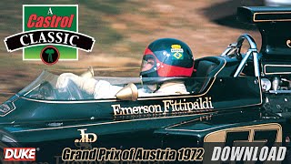 Formula One  1972 Austrian Grand Prix [upl. by Akinal173]