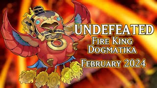 UNDEFEATED 60 Fire King Dogmatika Deck Profile [upl. by Miarfe]