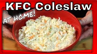 How to Make KFC Coleslaw at Home [upl. by Kellia]