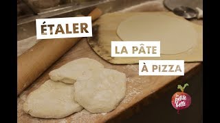 🍕COMMENT ÉTALER LA PÂTE À PIZZA 🍕Tuto pizza parfaite [upl. by Wallas887]