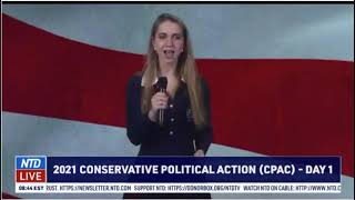 National Anthem performed at CPAC 2021 [upl. by Aramad103]