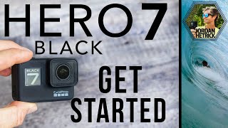 GoPro HERO 7 BLACK Tutorial How To Get Started [upl. by Ynaffet]