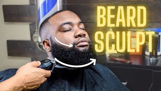 HOW TO SHAPE A BEARD  STEP BY STEP TUTORIAL  BEARD SHAPING [upl. by Abana]