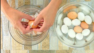 100YearOld Trick To PEELING HardBoiled EGGs 🥚 [upl. by Hailed]